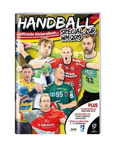 Victus Blue Ocean Handball Sticker 2019/2020 Sammelalbum 10 Tüten   19/20